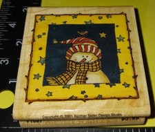 Flakie the Snowman,,B58, wooden, used, brother sister company