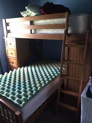 Bunk Beds With Desk And Dresser Attached | eBay Bunk Beds With Desk And Dresser Attached | eBay