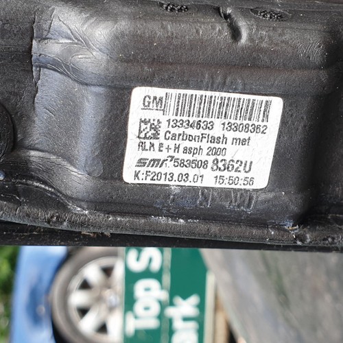 VAUXHALL ASTRA Mk6 J Facelift 12–15 Z22C Black OSF Electric Wing Mirror 13334633 - Picture 2 of 5