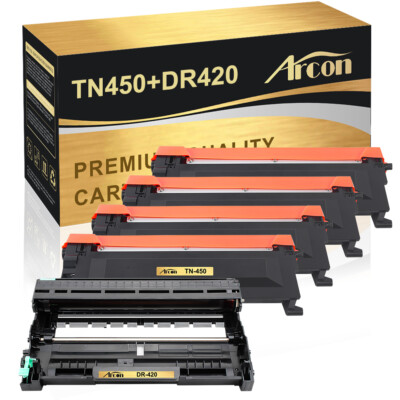 TN450 Toner DR420 Drum Compatible with Brother HL-2230 DCP-7060 MFC-7360N Lot