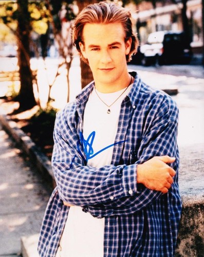 JAMES VAN DER BEEK SIGNED 8X10 PHOTO AUTHENTIC AUTOGRAPH DAWSON'S CREEK COA A