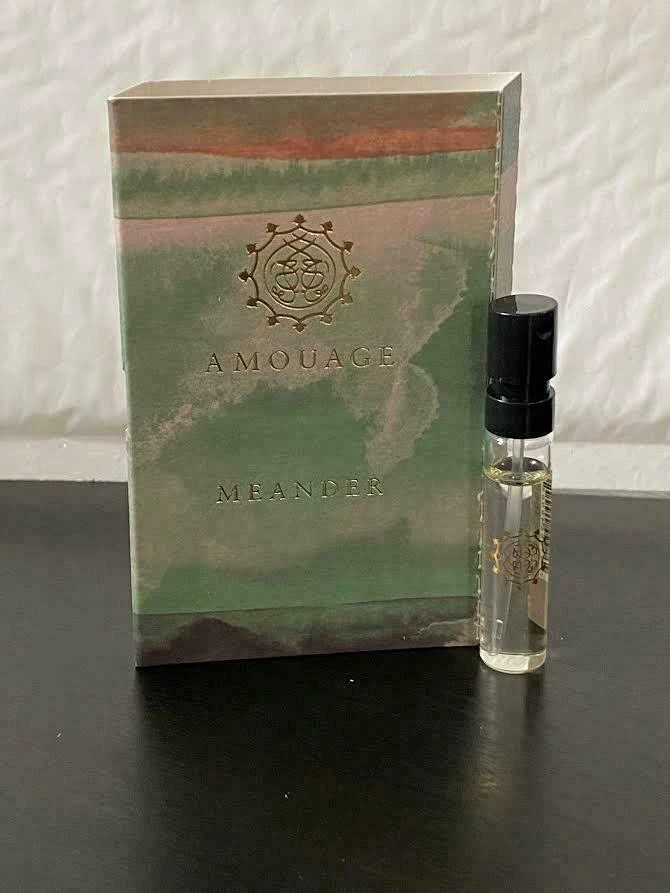 Amouage Meander EDP Vial Natural Spray 2ml New With Card | eBay