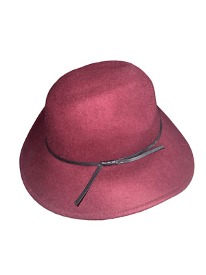 ✨Reiss Mimi burgundy trilby hat on Olivia Palermo✨ Olivia Palermo BaubleBar Interview 2015 | Marie Claire main image 3