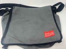 Manhattan Portage Shoulder Bag Crossbody Messenger Unisex Gray