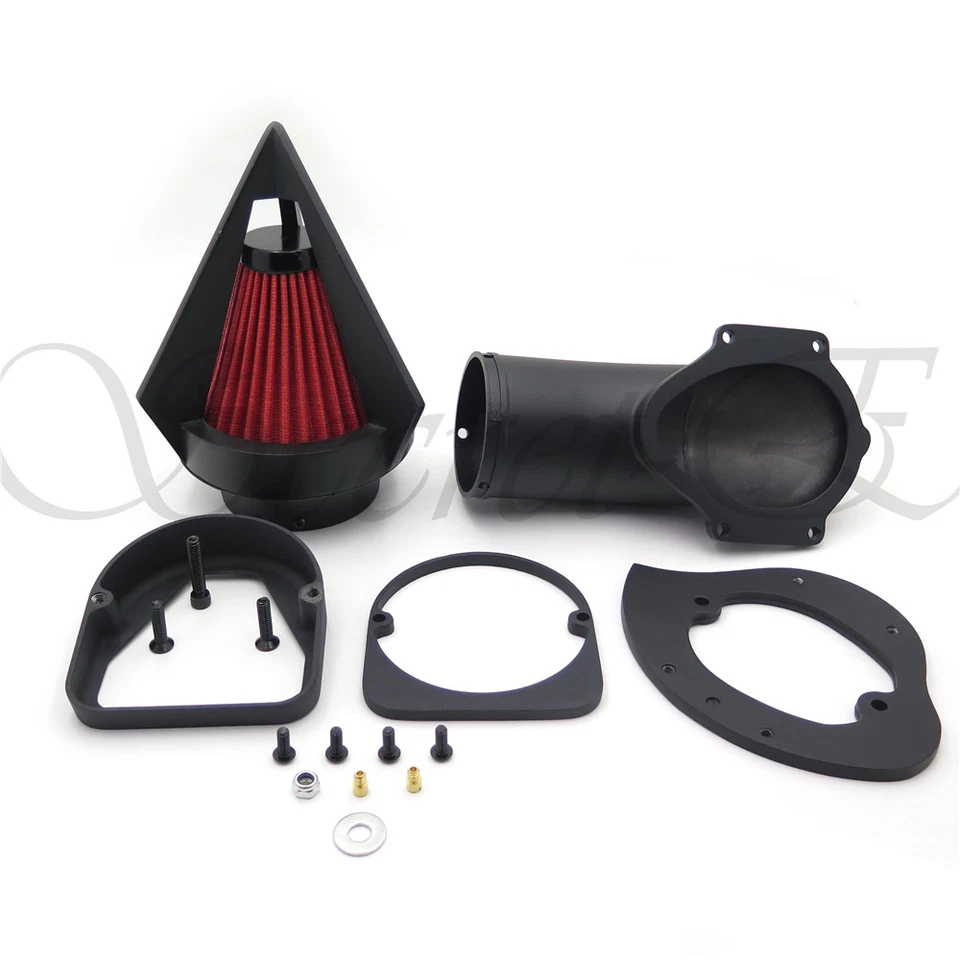 Black Spike Air Cleaner Kit Intake Filter For Honda Spirit Ace 750 1998-2013 - Image 2 of 4