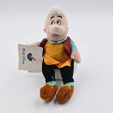Vintage Club Disney Pinocchio Geppetto Bean Bag Plush