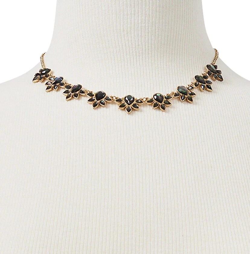 $39 LUCKY BRAND Collar Piedra Madreperla Tono Dorado #515 Foto 2 de 4