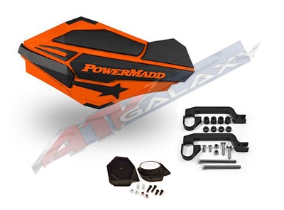 Powermadd Sentinel Handguards Orange//Black 34405