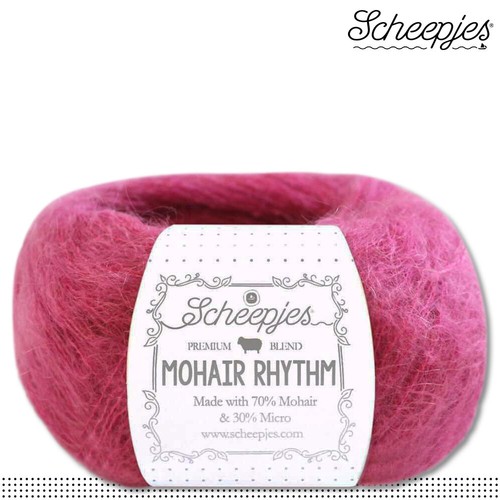 Scheepjes 25 g Mohair Rhythm Ganzjahresgarn Wolle Stricken flauschig 20 Farben - Bild 8 von 21
