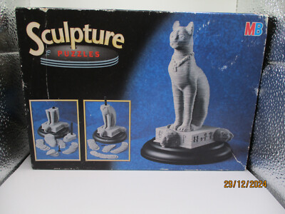 SCULPTURE PUZZLES EGYPTIAN CAT - ÄGYPTISCHE KATZE NON MB SPIELE