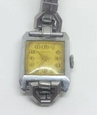 Vintage C&E Marshall 6 Jewels Mechanical Wrist Watch For Parts Or Repair