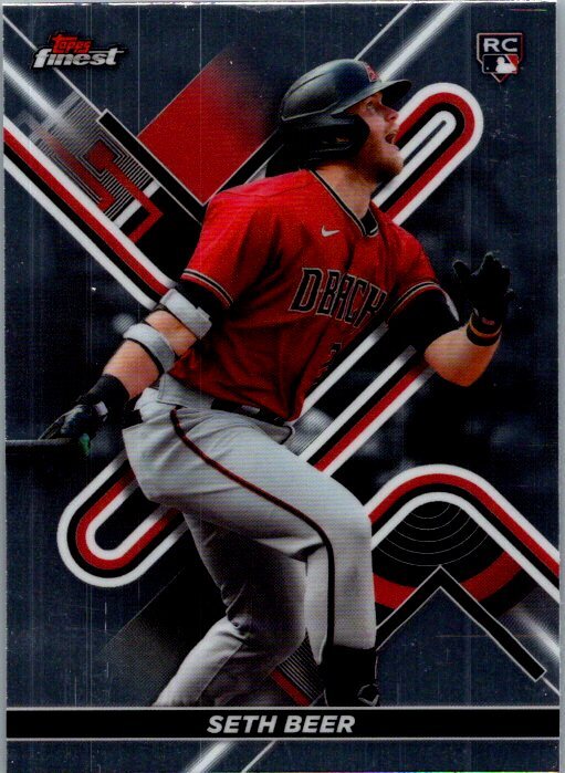 2022 Topps Finest #18 Seth Beer RC near mint