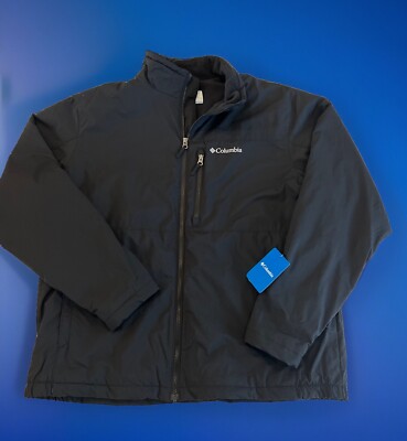Columbia Men's Northern Utilizer Jacket Black Size XXL NWT