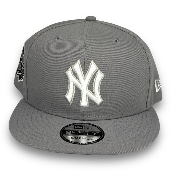New Era 9FIFTY キャップ 60cm グレー/ターコイズ NY Yankees 99 WS 9FIFTY Adjustable Snapback New Era Cap- Gray- NWT