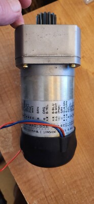 Furuno FAR-2117 SANYO/ DENKI D8G-516 DC Geared Motor PREOWNED