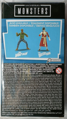The Wolfman Jada Toys Universal Monsters 7" Action Figure - Picture 4 of 7