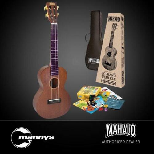 Mahalo Java Series Tenor Ukulele Package w/ Essentials Accessory Pack - Picture 1 of 3