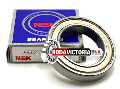 NSK 6907 ZZ CM DEEP GROOVE BALL BEARING METAL SHIELDED 35x55x10m