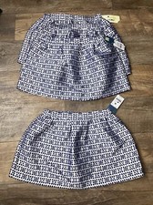 OshKosh blue jaquard skirts girl size 5T
