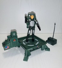 G.I. JOE Grand Slam Action Figure w JUMP Jet Near Complete