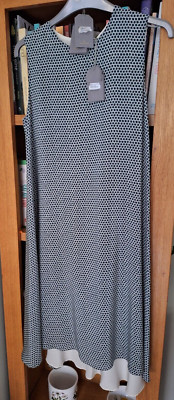 Mulberry Bee Dress, Wicker Pattern. 100% Silk Crepe De Chin! New With Tags. UK 8