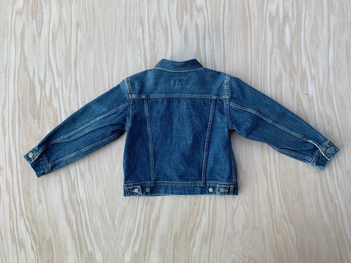 RRL RALPH LAUREN Kids Denim Jacket Size 6-7 Vintage Jean Jacket 1990-2000 - Picture 4 of 8
