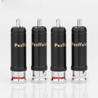 New Listing4 Pcs Rhodium Plated Preffair Rca Plug Connector Audio Interconnect Cable Diy