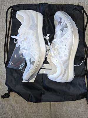 Size 10 - Under Armour Shakedown Elite Breeze - White Halo Grey