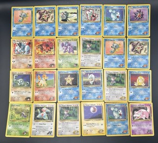 LOT OF 49 Vintage Pokémon Cards | Gym Heroes/Challenge WOTC | Mostly MP LP