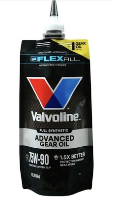 Valvoline Advanced Full Synthetic Gear Oil 75w-140