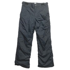 Columbia Pants Ski Youth XL Black Out-Grown Snow Snowboard Cargo Insulated