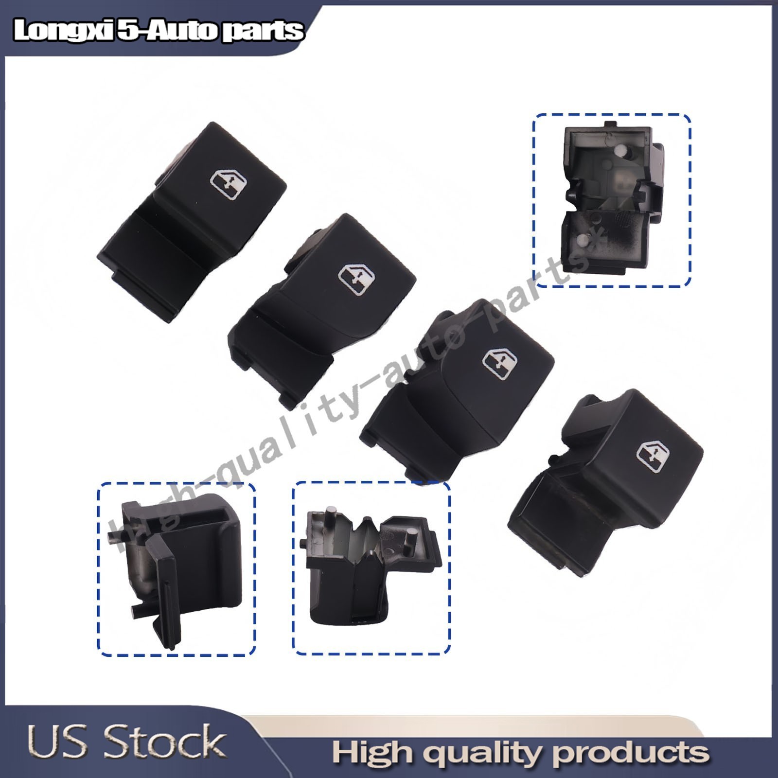 Maserati Quattroporte 2003-2012 Front Left Window switches Set P/N 247993