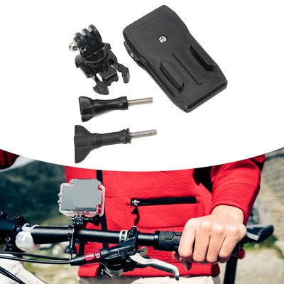 Action Camera Backpack Clip 360 Degrees Rotating Backpack Strap Fixing Clamp CB