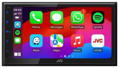 JVC KW-M595DBT Double Din MP3 Car Stereo Touch Screen DAB Bluetooth USB CarPlay