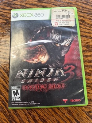 Ninja Gaiden 3: Razor's Edge (Microsoft Xbox 360, 2013) No Manual