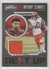 2021 Panini Playbook Next Up Jerseys Anthony Schwartz #NXT-ASC 0g27