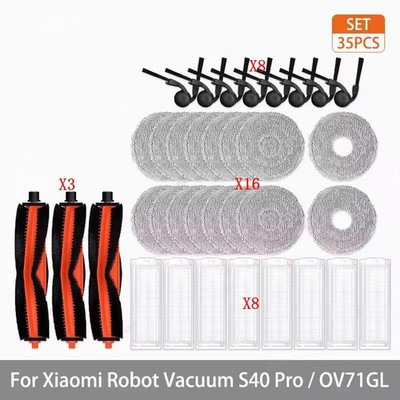 Replacement Accessories Kits For Xiaomi MiJia S40 Pro (OV71GL) Cleaner Parts