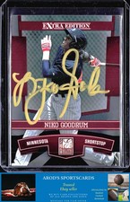 2010 Donruss Elite Extra Edition *Niko Goodrum **Card #59** AUTO (RC)