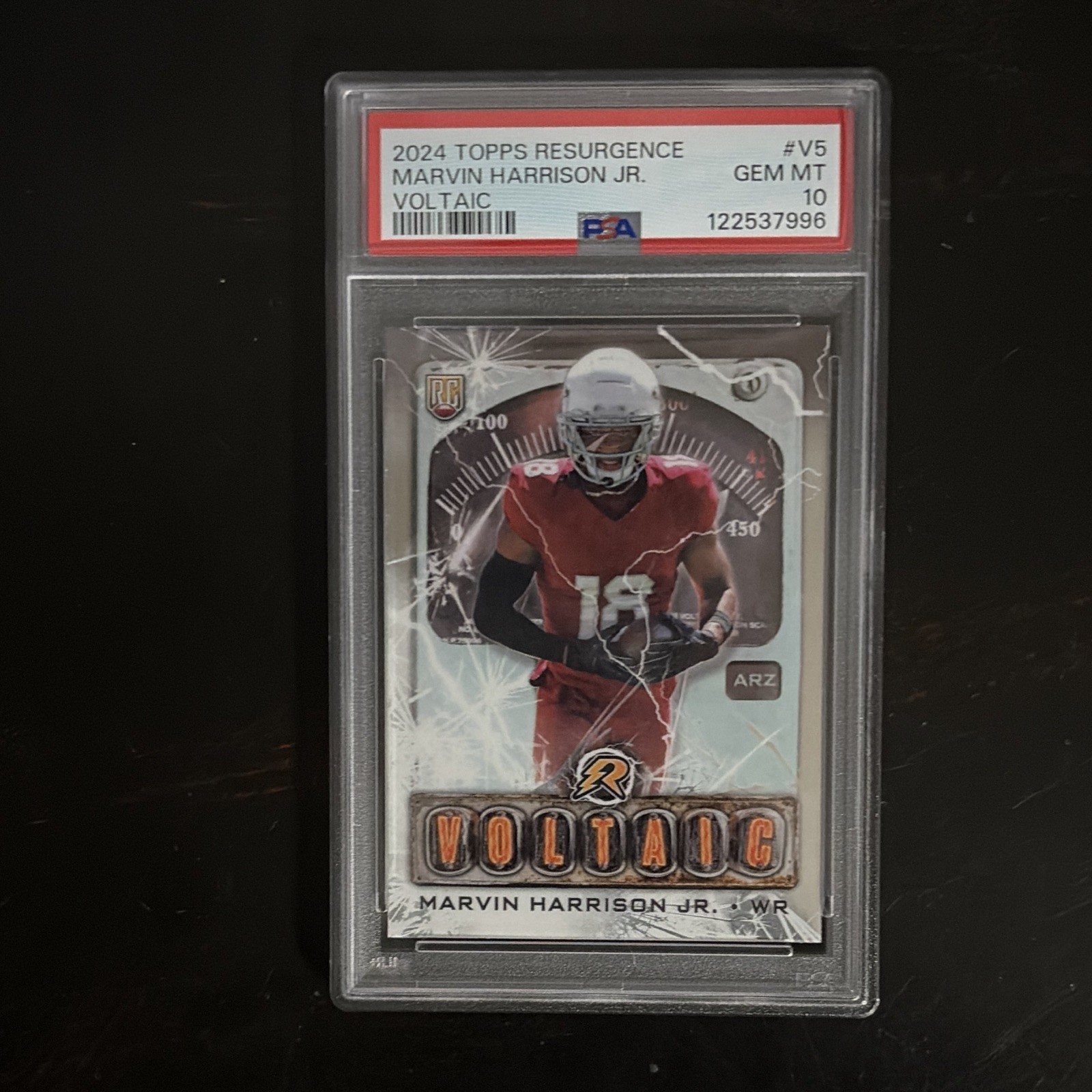 Marvin Harrison Jr. Topps Resurgence Voltaic #V5 Base
