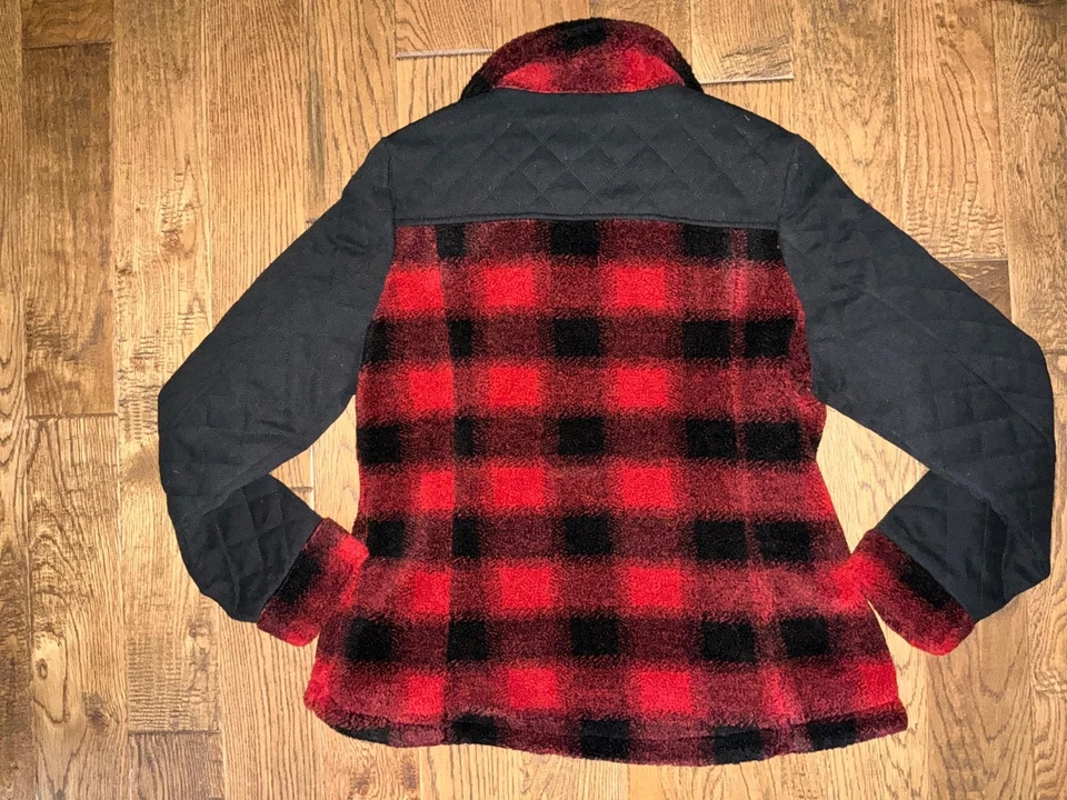 PENDLETON Red Buffalo INSULATED Prairie Smoke JACKET Womens Size MEDIUM NEW - Image 4 of 4