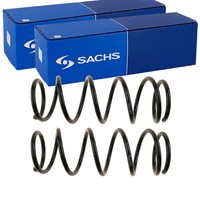 2X Sachs Fahrwerksfedern Hinten Passend FÜR Links+Rechts