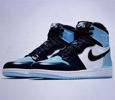 Nike Air Jordan 1 Women's Blue Chill High Top Sneakers | eBay