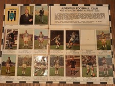 SCHEDA JUVENTUS -  CALCIATORI PATUZZI 1965 1966 ORIGINALE RARO!