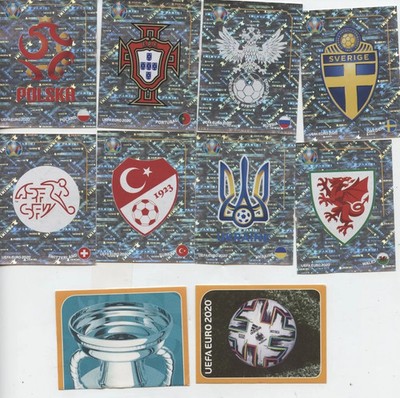 PANINI EURO 2020 PREVIEW ORANGE VERSION NEW AT YOUR CHOICE NEW PERFECT PART 1
