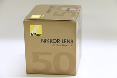 Nikon AF NIKKOR 50mm f/1.8D Prime Lens