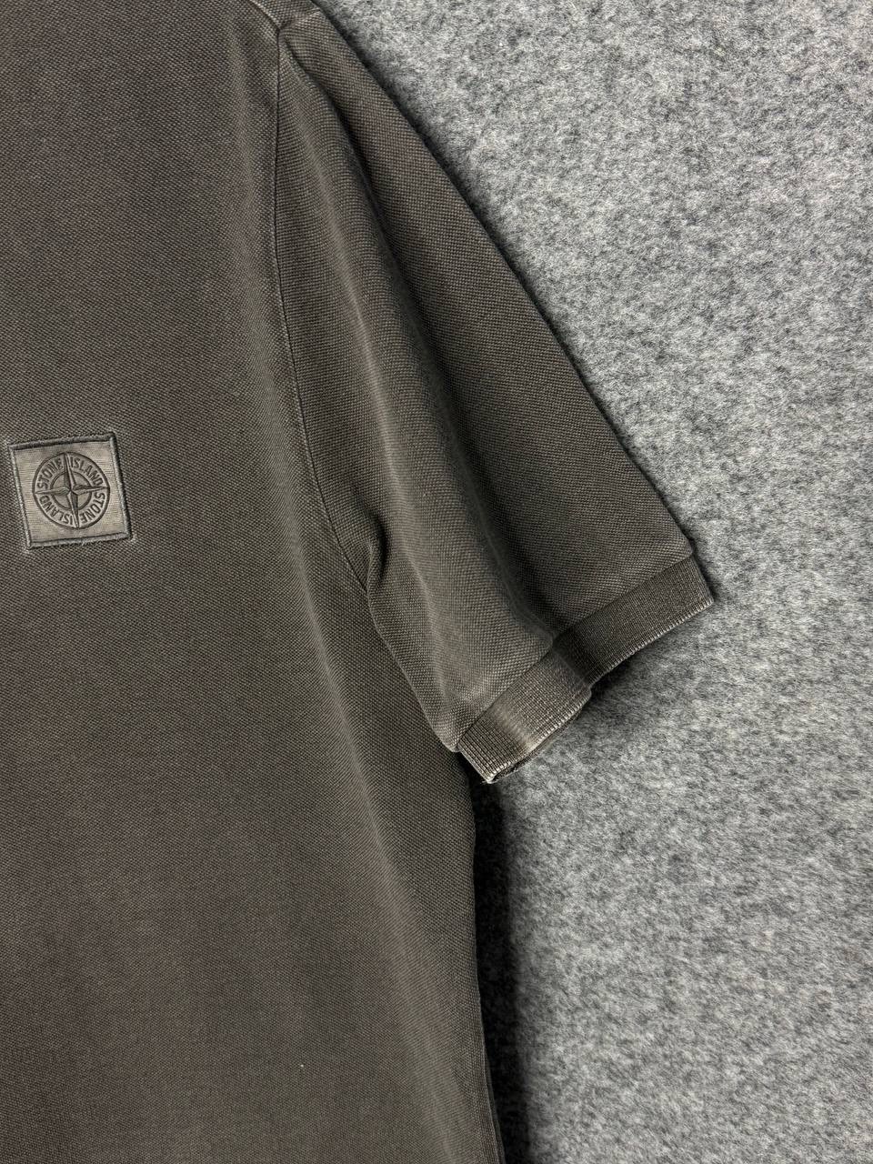 Stone Island Patch Program Gray Polo mens size M - image 6
