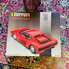 Vintage Pocher 1/8 Ferrari Testarossa Model Kit K51 - 100% Complete & Unbuilt
