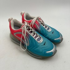 Nike Air Max 720 Sneakers Women's Size 6 Teal Pink Silver AR9293 600