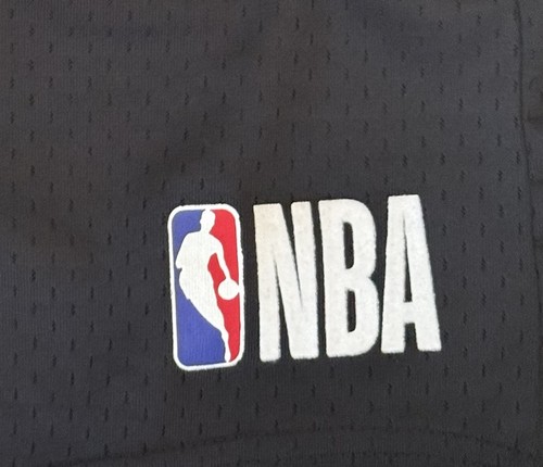NBA Boys Youth 14/16 Shorts - Elastic Waist, 8” Inseam, Black | Free Shipping - Picture 2 of 7