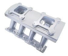 Ls1 Ls2 Ls6 Efi Fuel System Dual Carburetors Intake Manifold Silver Anodized Ls1 Ls2 Ls6 Efi Fuel System Dual Carburetors Intake Manifold Silver Anodized
